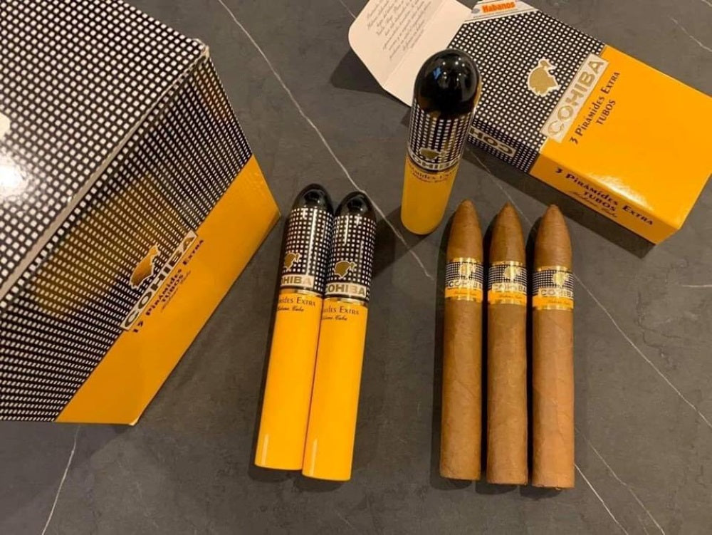 COHIBA - PIRÁMIDE EXTRA TUBO – Cigar Group